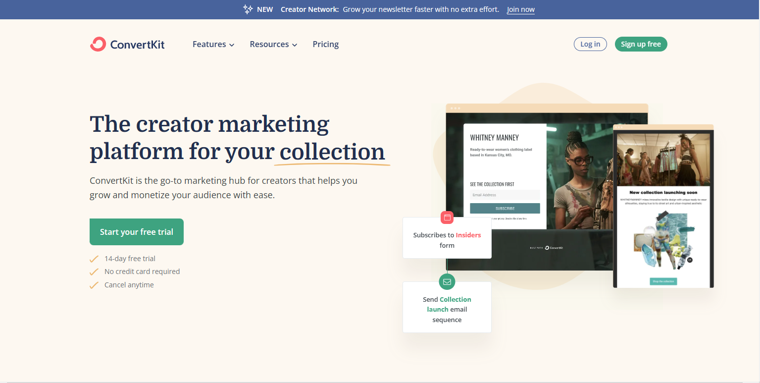 Featured image for “ConvertKit – Have you been looking for a marketing solution? Try this in 2023, because you get a 14 day free trial”